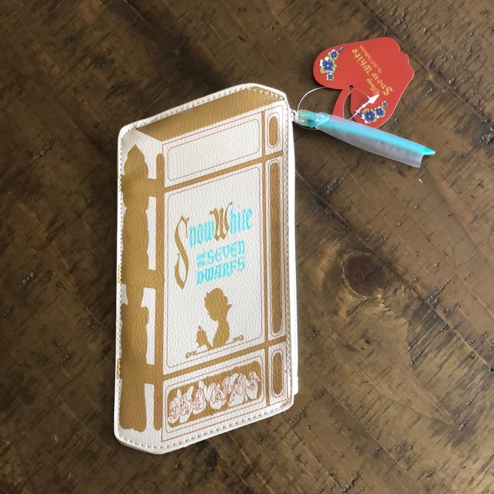 Besame Cosmetics Disney Snow White Book Bag Clutch